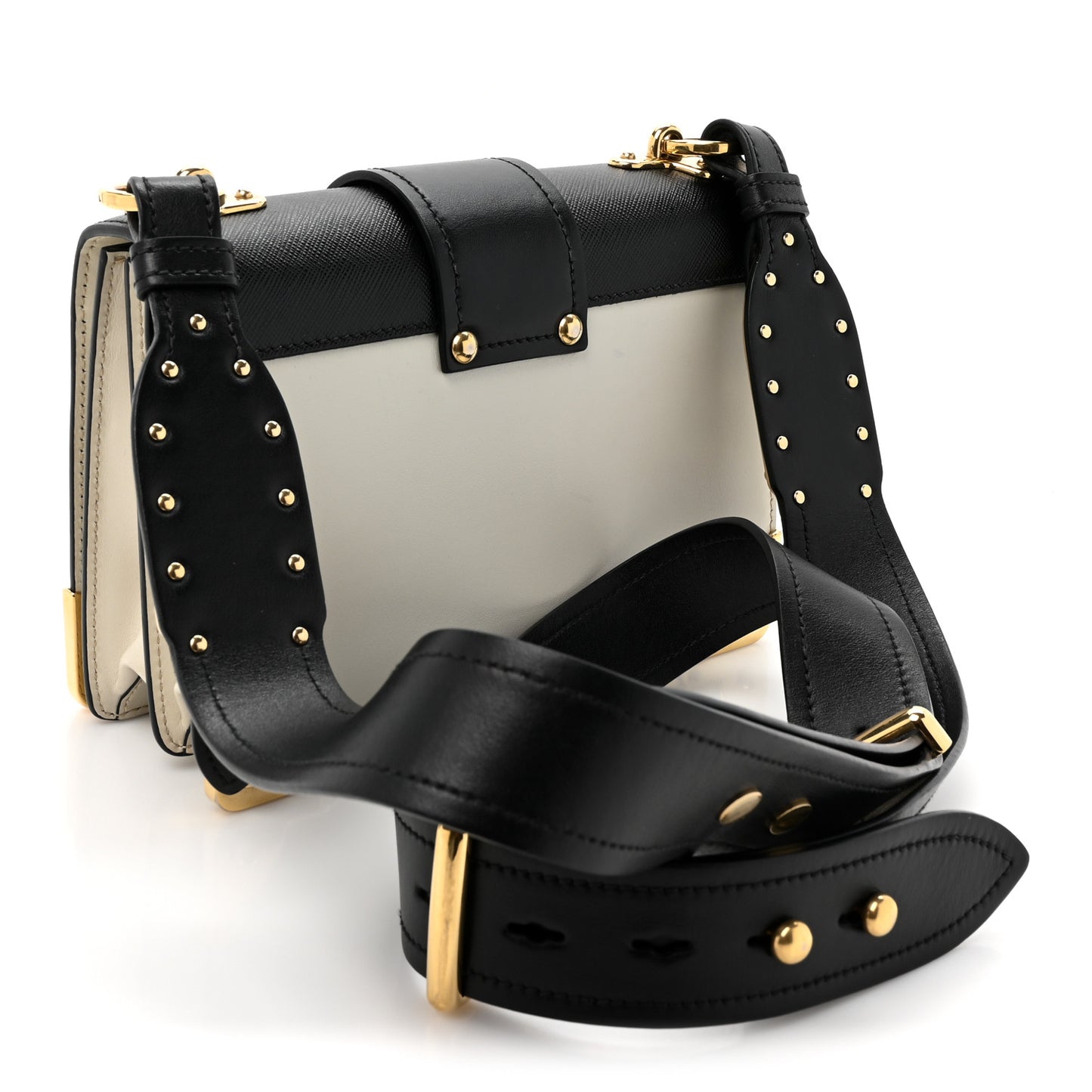 City Calf Cahier Hearts Bag Talco Black