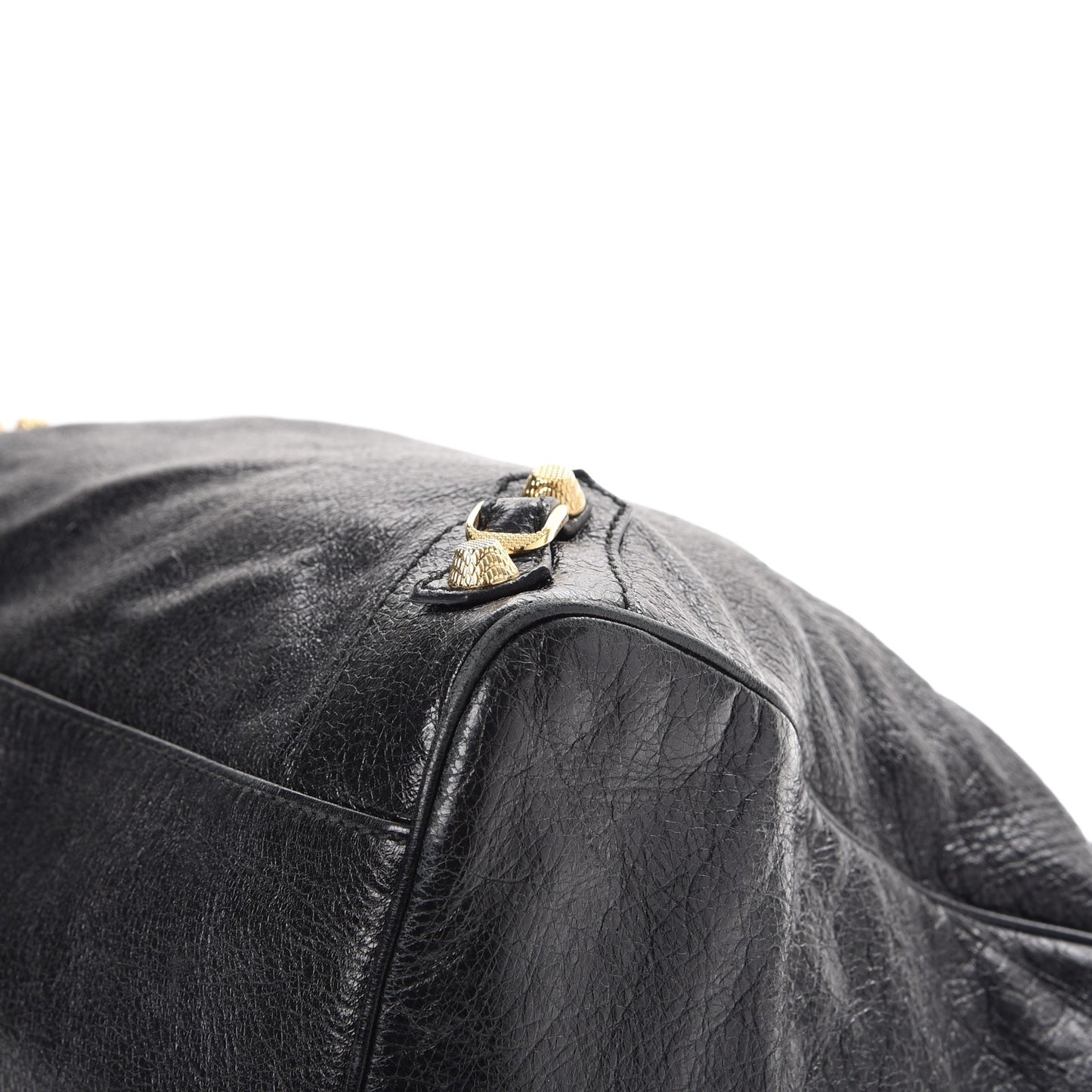 Agneau Giant 12 Gold Hardware Velo Black