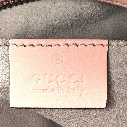 Gucci Calfskin Matelasse Small GG Marmont Chain Shoulder Bag Perfect Pink 6 of 9