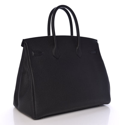 Hermes Togo Birkin 35 Black 3 of 28