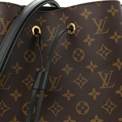 Louis Vuitton Monogram Neonoe MM Black 7 of 11