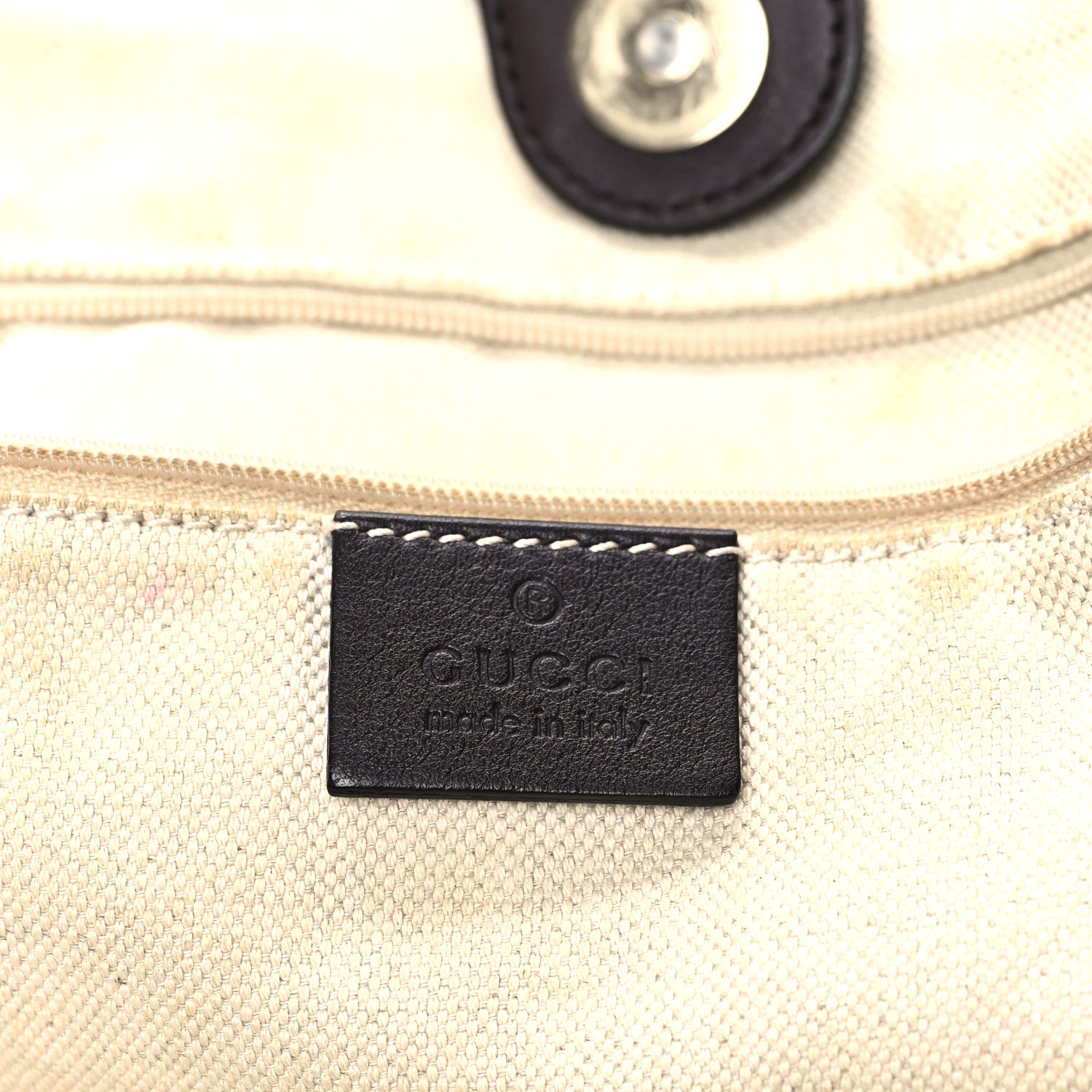 Gucci Monogram Large Sukey Tote Dark Brown 6 of 10