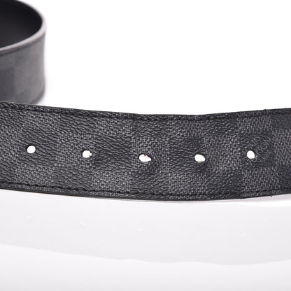 Louis Vuitton Damier Graphite 40mm LV Initiales Belt 120 48 10 of 13