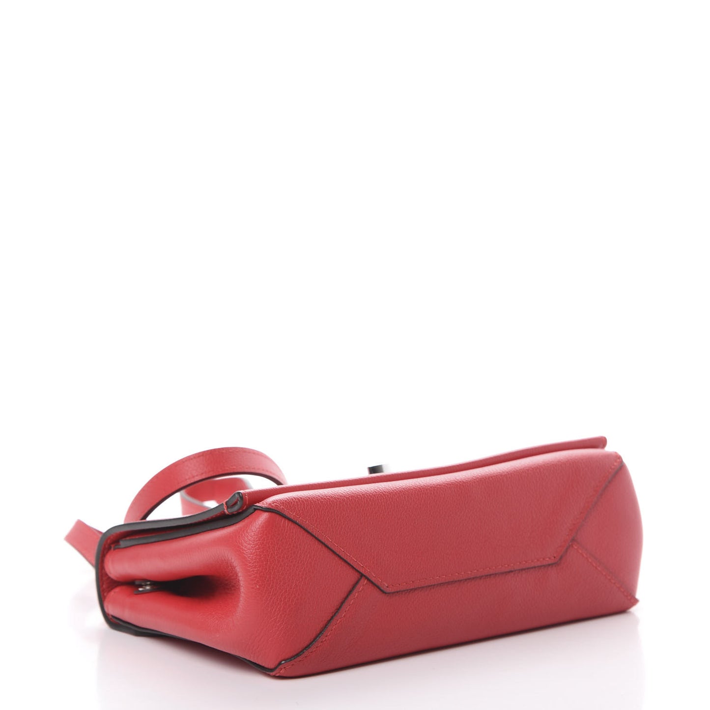 Calfskin Lockme II Chain Bag BB Rubis