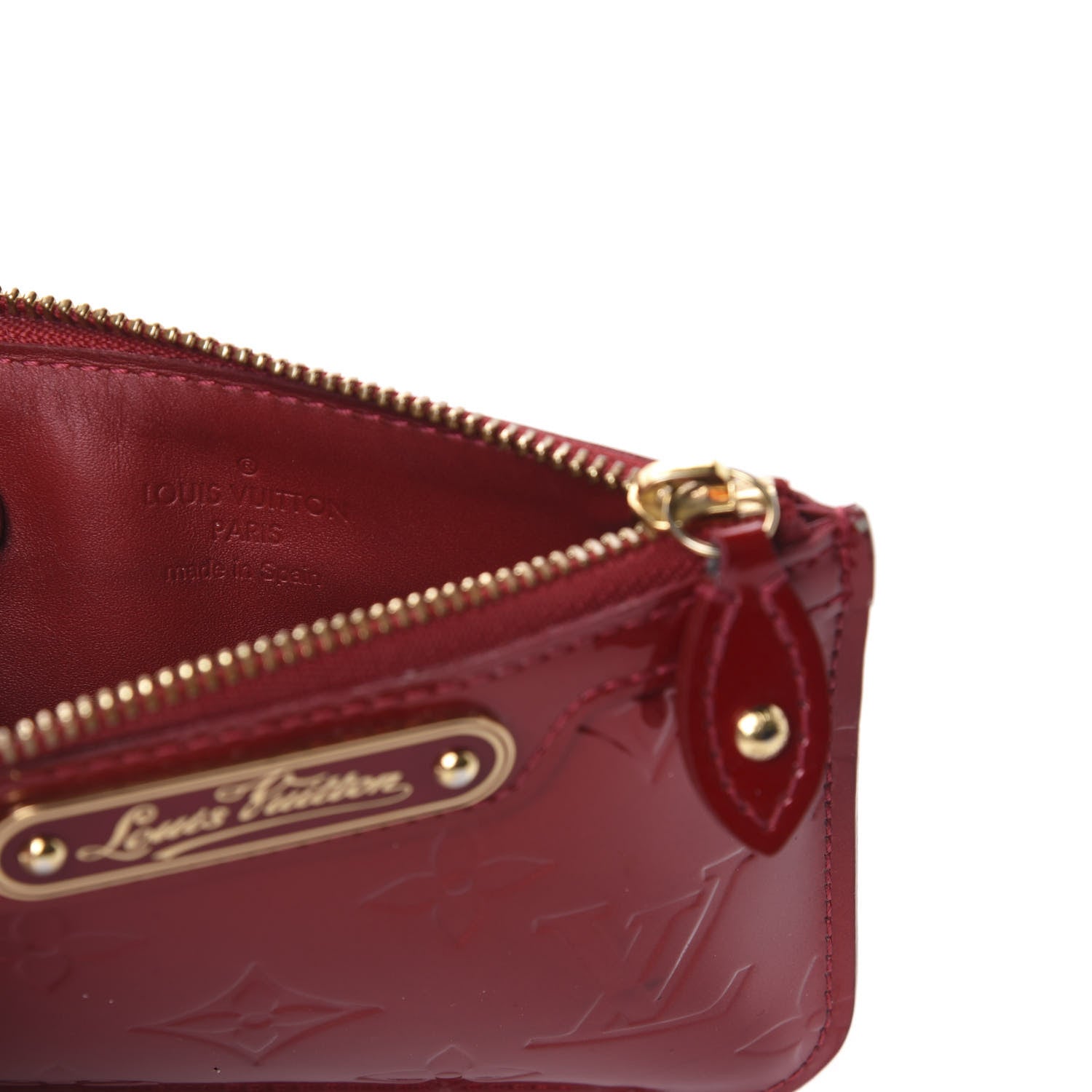 Louis Vuitton Vernis Key Pouch Pomme D'Amour 6 of 12