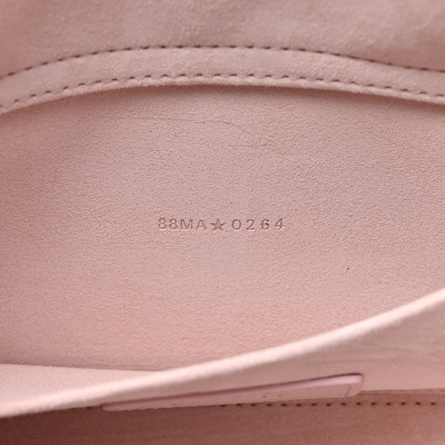 Lambskin Cannage Medium Lady D-Joy Light Pink