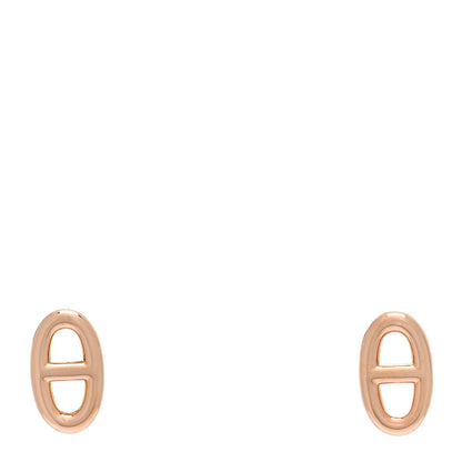 Hermes 18K Rose Gold TPM Farandole Stud Earrings 1 of 5