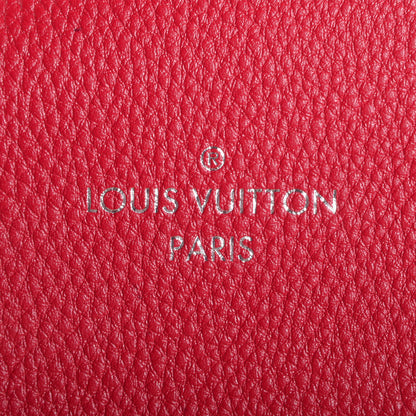 Louis Vuitton Veau Cachemire Soft Lockit MM Framboise 8 of 8