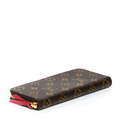 Louis Vuitton Monogram Clemence Wallet Fuchsia 4 of 6
