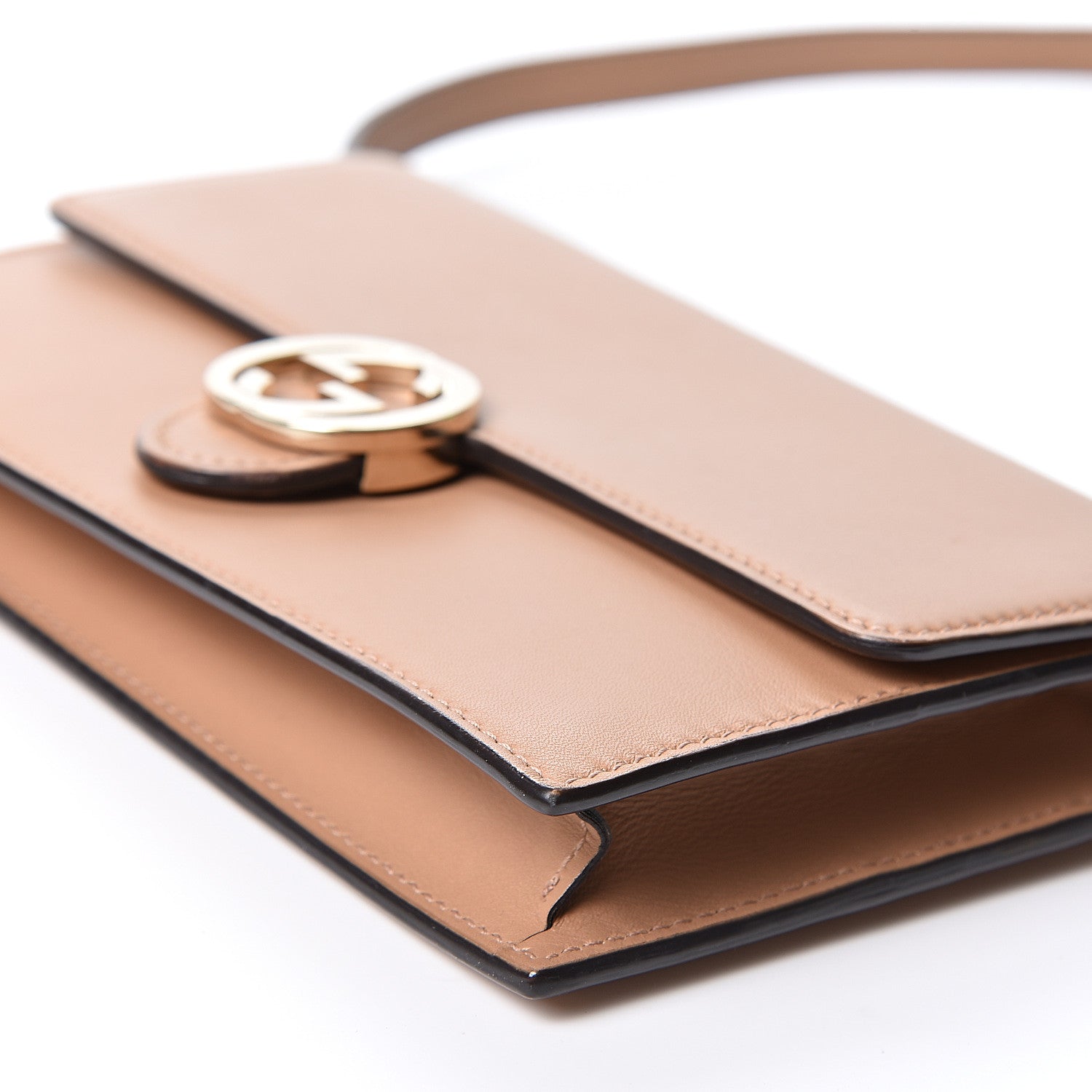 Gucci Calfskin Icon Wallet Camelia 7 of 8