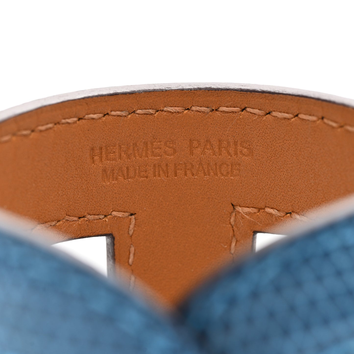 Lizard Ano Cuff Bleu Petrole