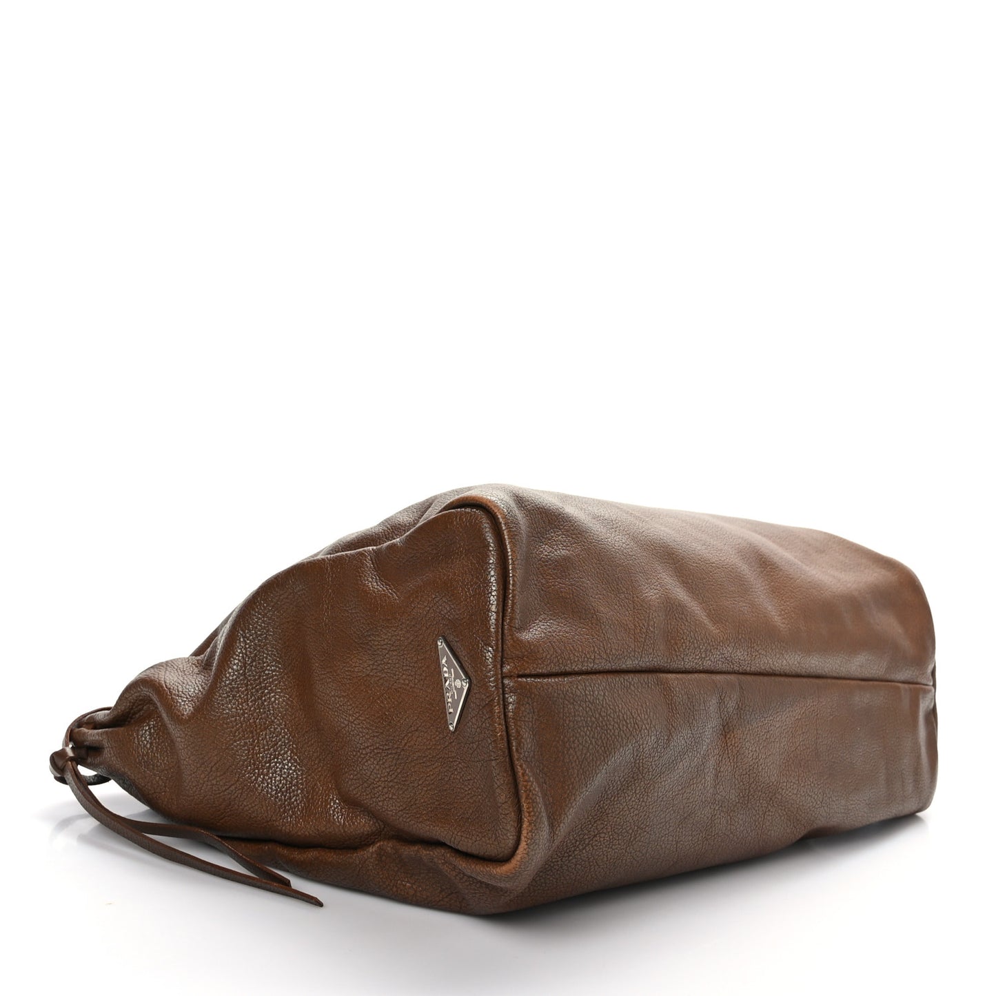 Vitello Daino Top Handle Tote Brown