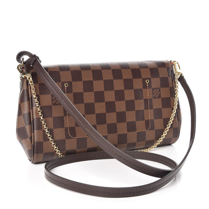 Louis Vuitton Damier Ebene Favorite MM 3 of 11