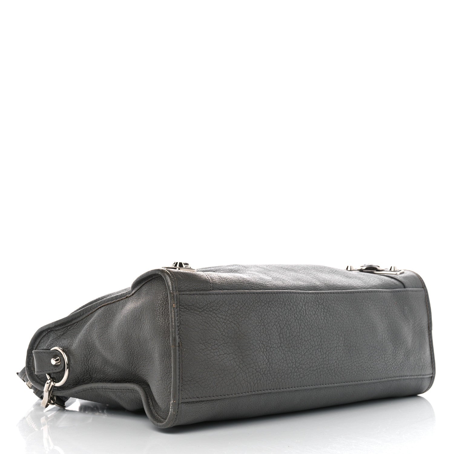Balenciaga Chevre Silver Metallic Edge Hardware City Gris Acier 5 of 16