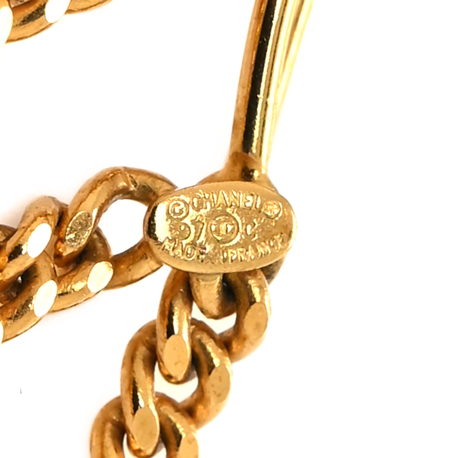 Chanel Metal CC Chain Belt Gold Silver 4 of 4