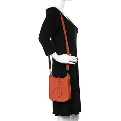 Hermes Taurillon Maurice Evelyne TPM Terre Battue Cuivre 2 of 11
