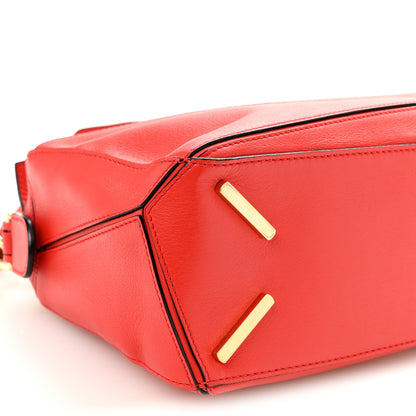Loewe Calfskin Small Puzzle Bag Scarlet 8 of 10