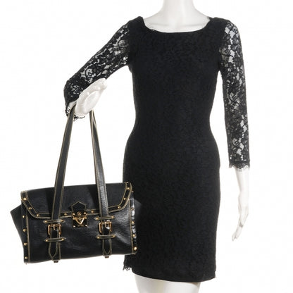 Louis Vuitton Suhali L Epanoui GM Black 2 of 7