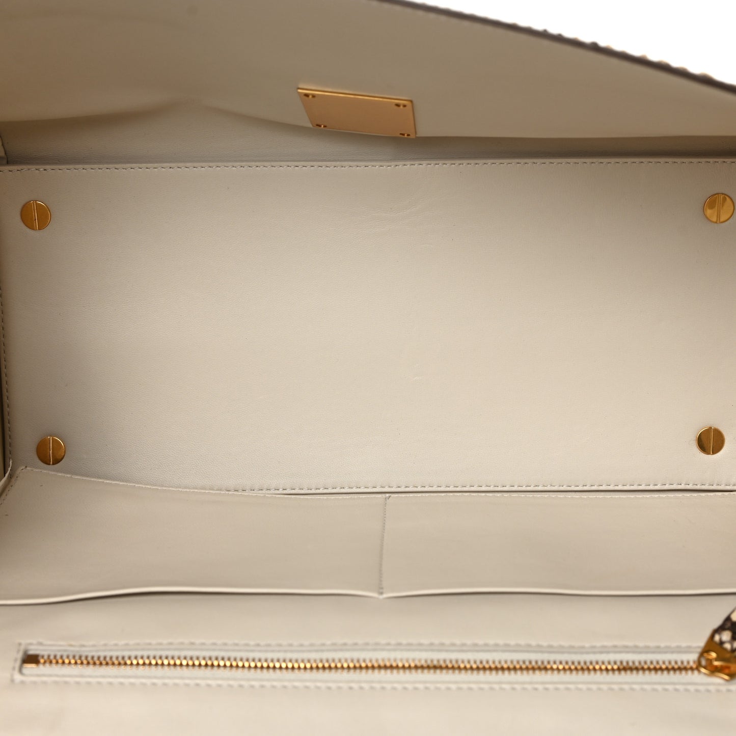 Snakeskin Small BV Angle Shoulder Bag Brown