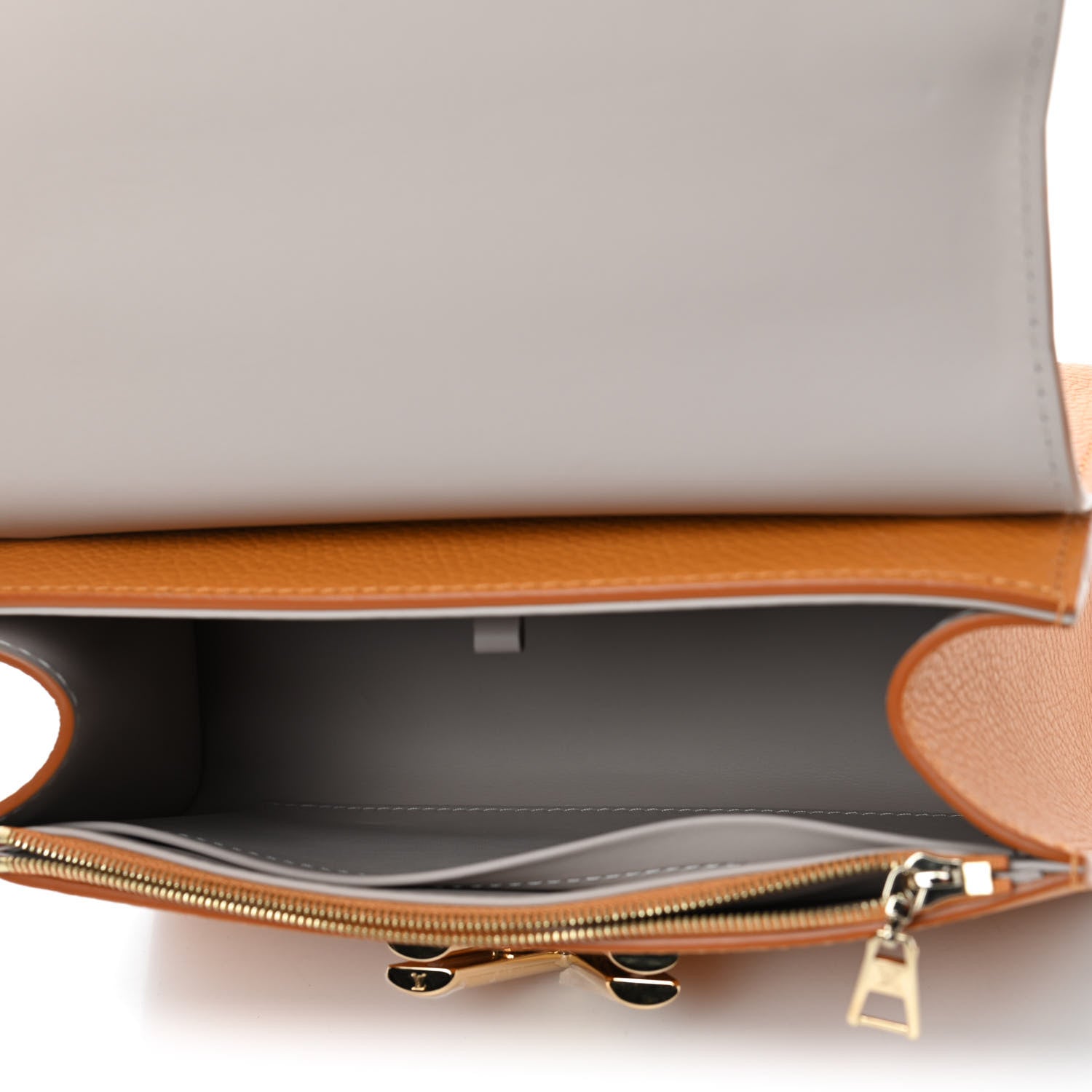 Louis Vuitton Taurillon Twist One Handle PM Saffron 4 of 4