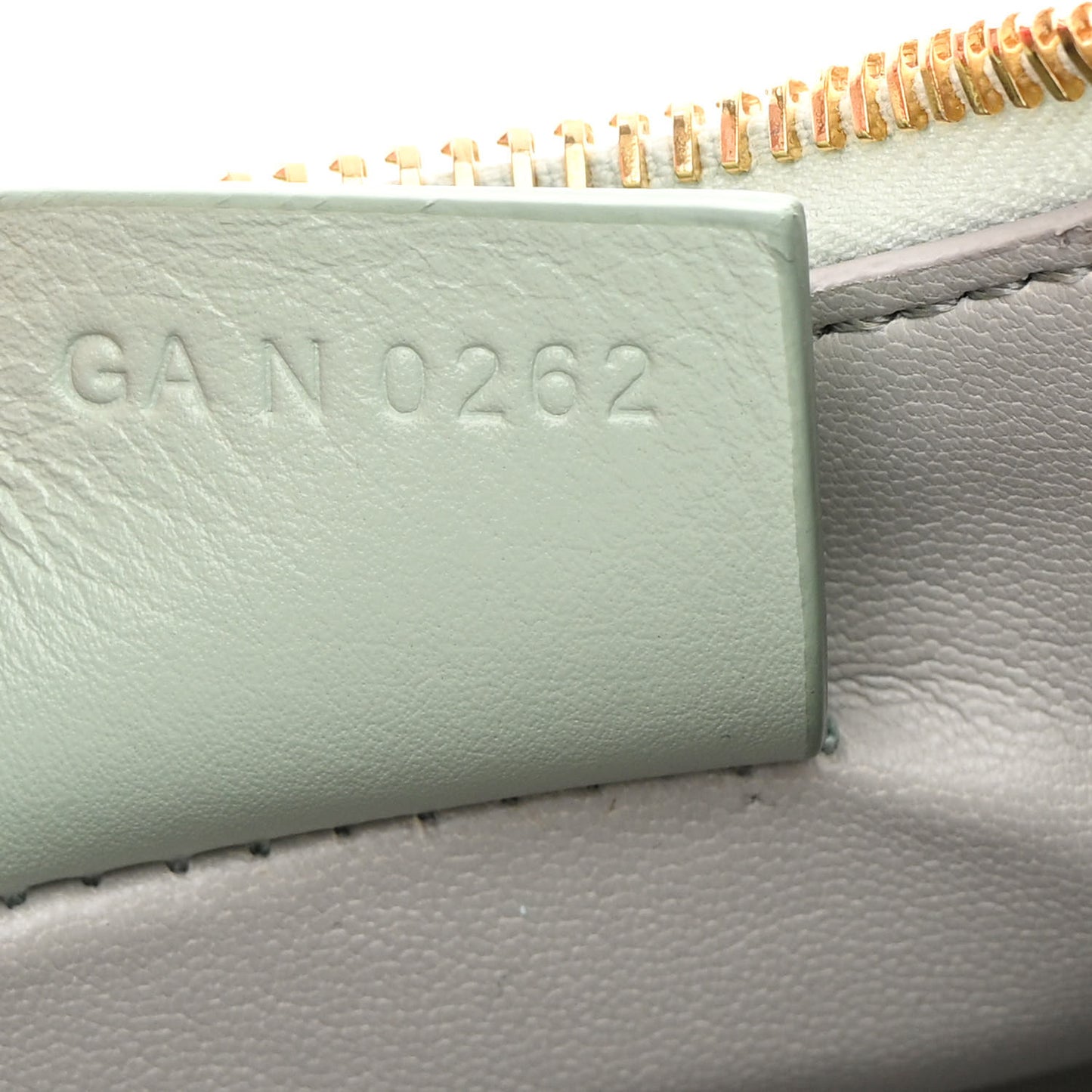 Smooth Calfskin Mini Moon Cut Out Shoulder Bag Celadon