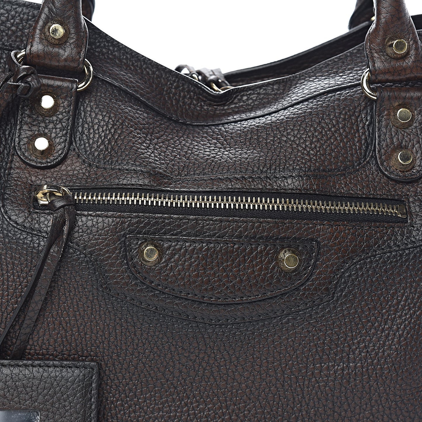 Vibrato Calfskin Classic Gold Hardware City Ombre Marron