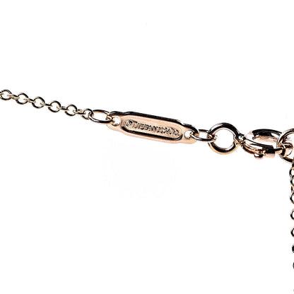 Tiffany 18K Rose Gold Small T Smile Pendant Necklace 5 of 6