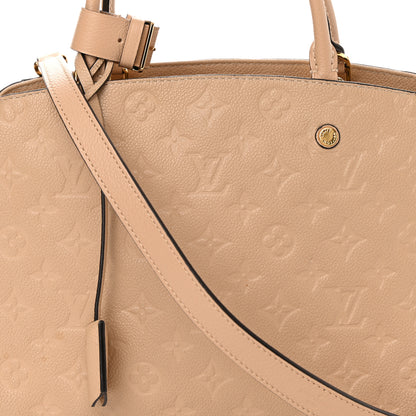 Louis Vuitton Empreinte Montaigne MM Dune 9 of 16