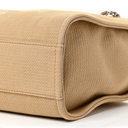 Chanel Mixed Fibers Small Deauville Tote Beige 11 of 11