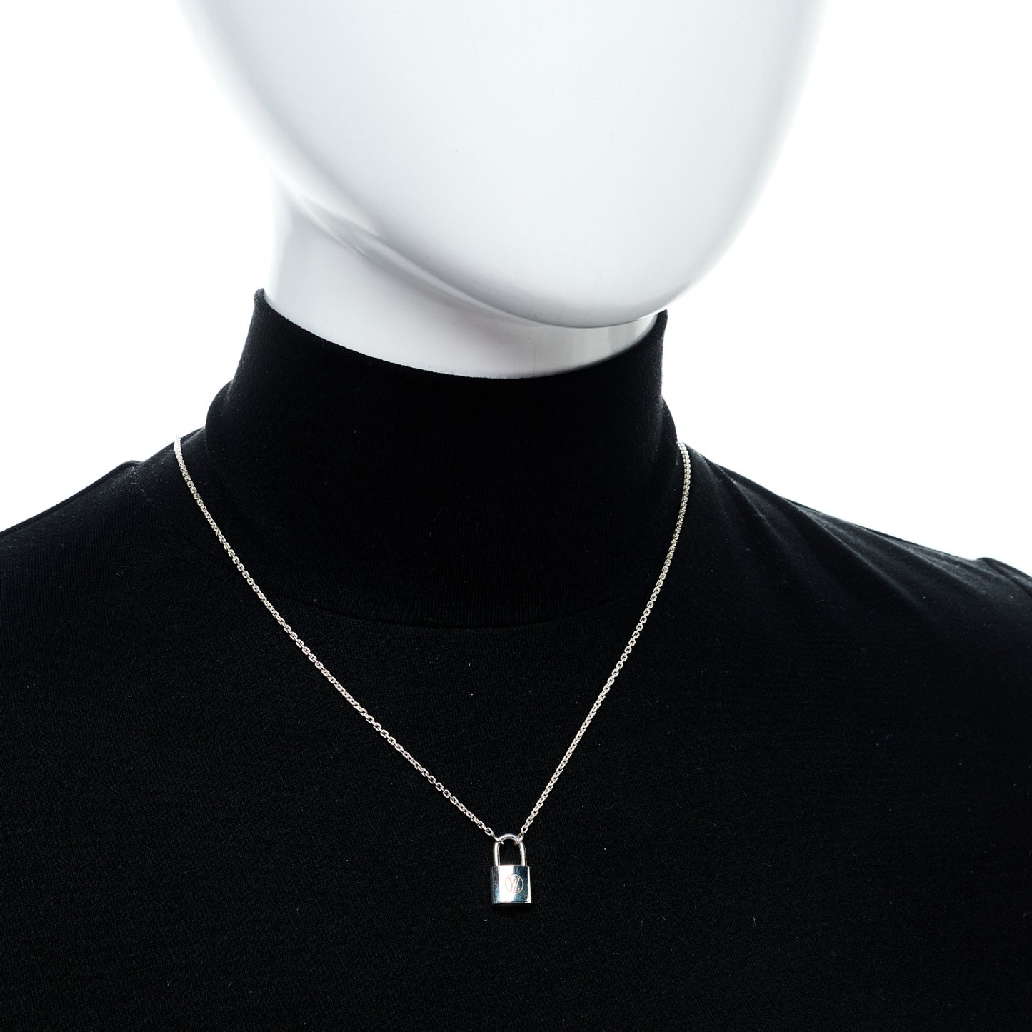 Sterling Silver Lockit Necklace