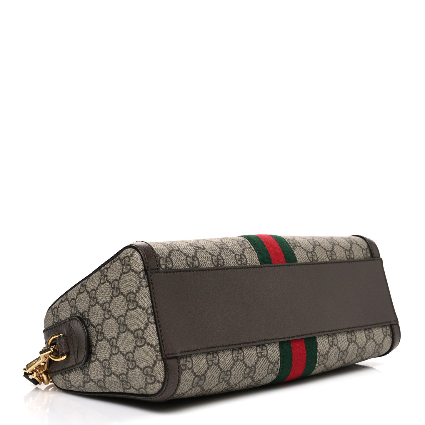 GG Supreme Monogram Web Medium Ophidia Boston Brown