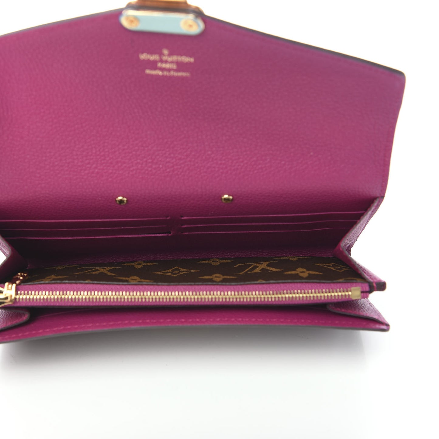 Monogram Pallas Wallet Grape
