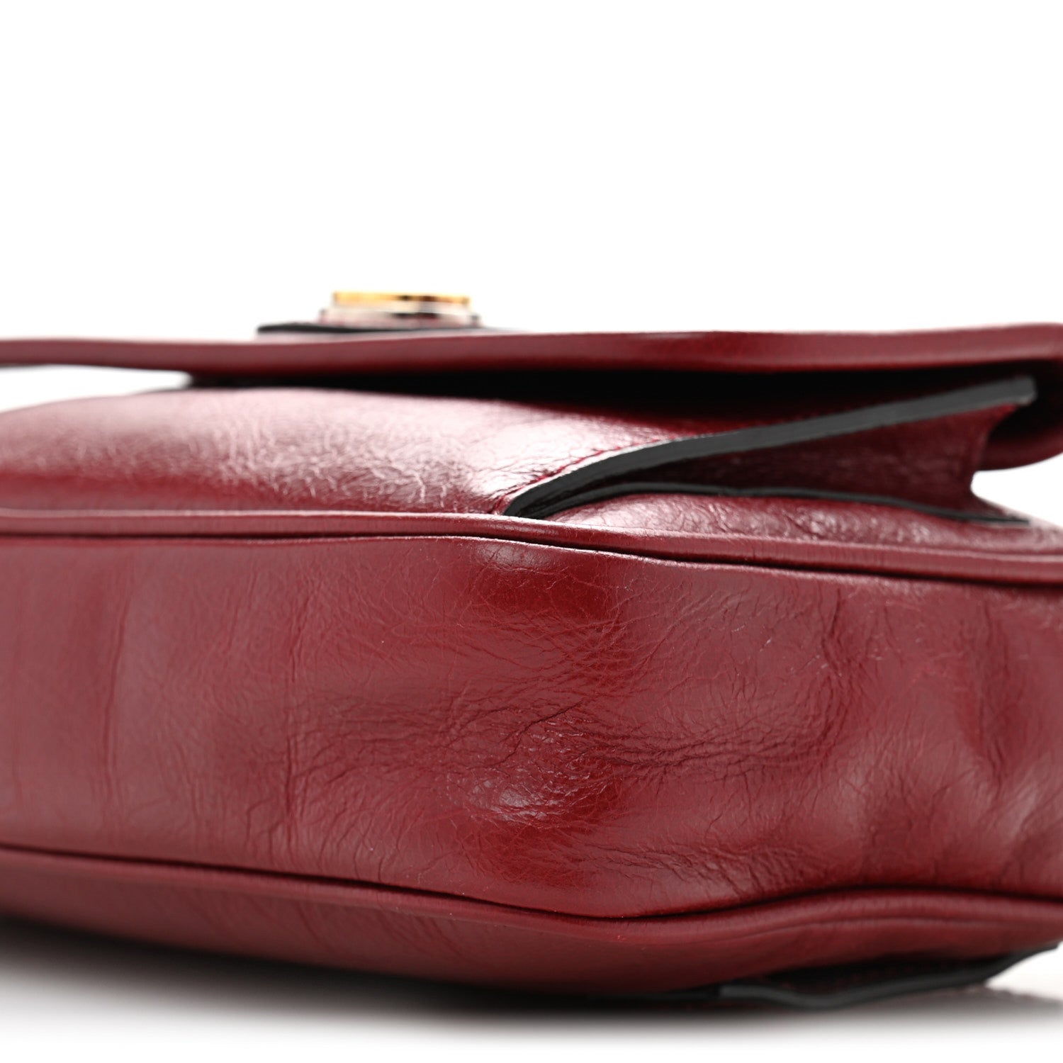 Gucci Fluffy Calfskin Morpheus Belt Bag 100 40 Red 11 of 16