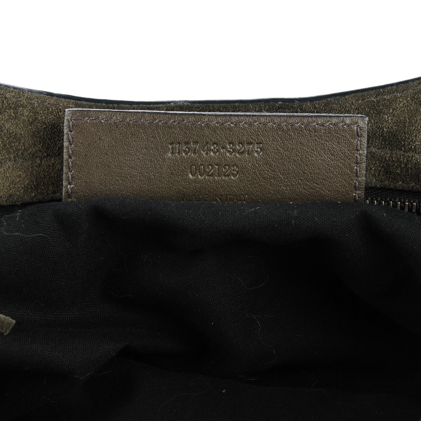 Baby Daim Suede Classic Hardware City Olive