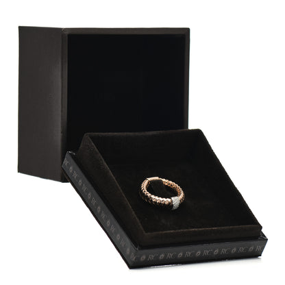 Roberto Coin 18K Rose White Gold Diamond Primavera Ring 53 6.5 5 of 5