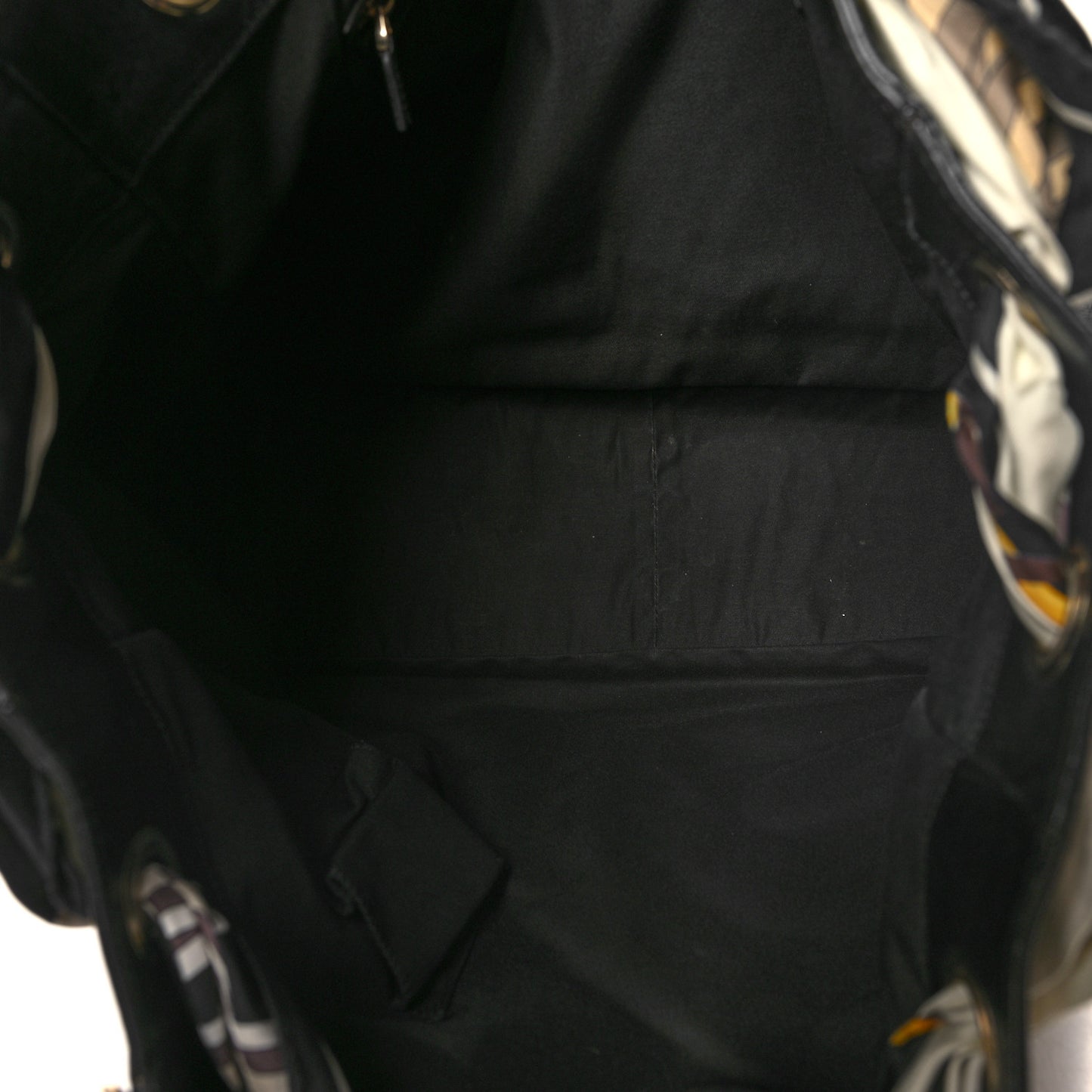 Monogram Large Positano Tote Black