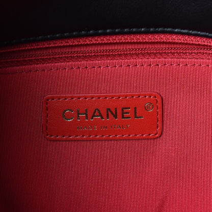 Chanel Calfskin Quilted Enchained Flap Black 6 of 11