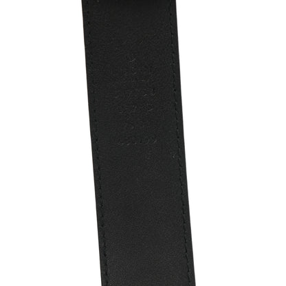 Gucci Calfskin Logo Belt 75 30 Black 3 of 5