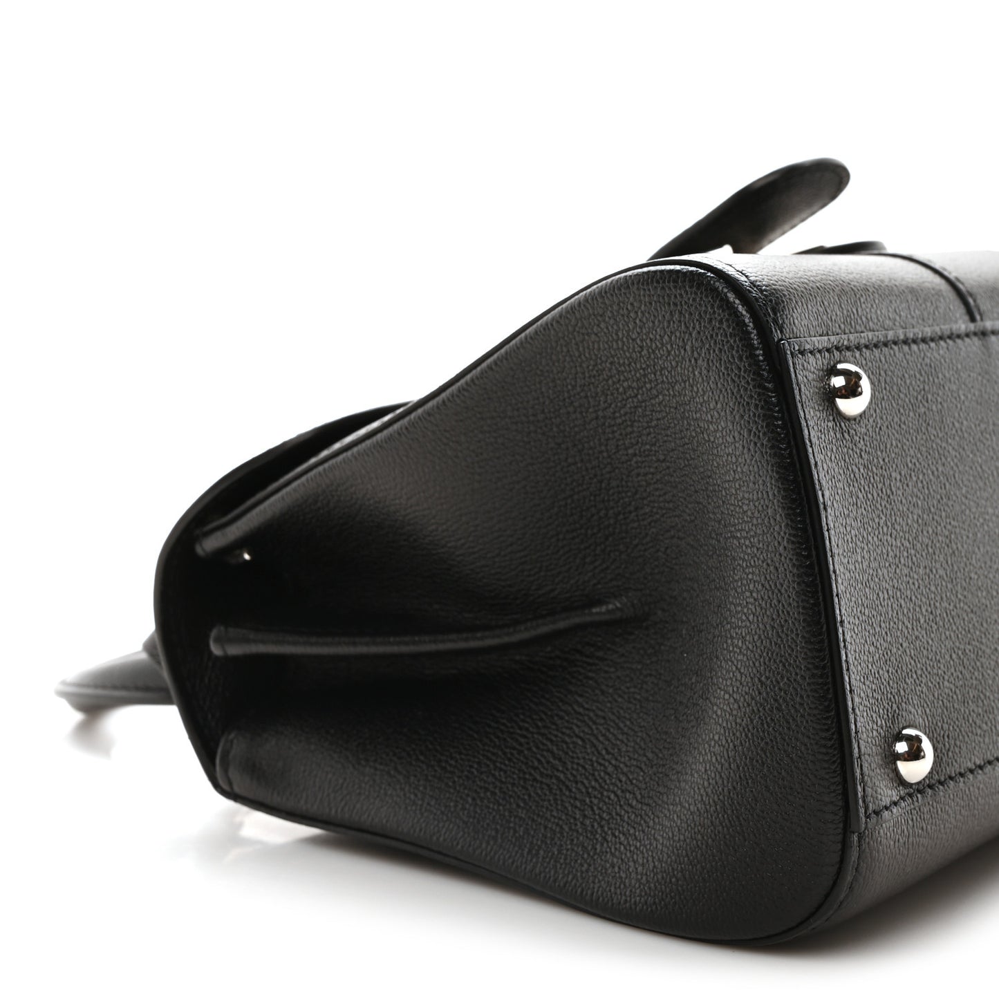 Grained Rodeo Calfskin Mini Brillant Black