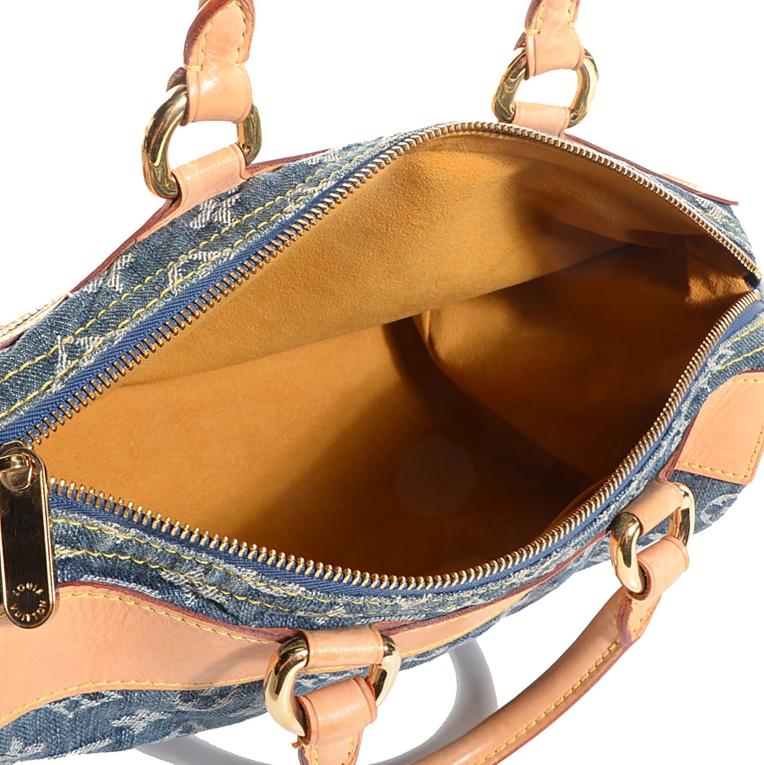 Louis Vuitton Monogram Denim Neo Speedy Blue 5 of 7