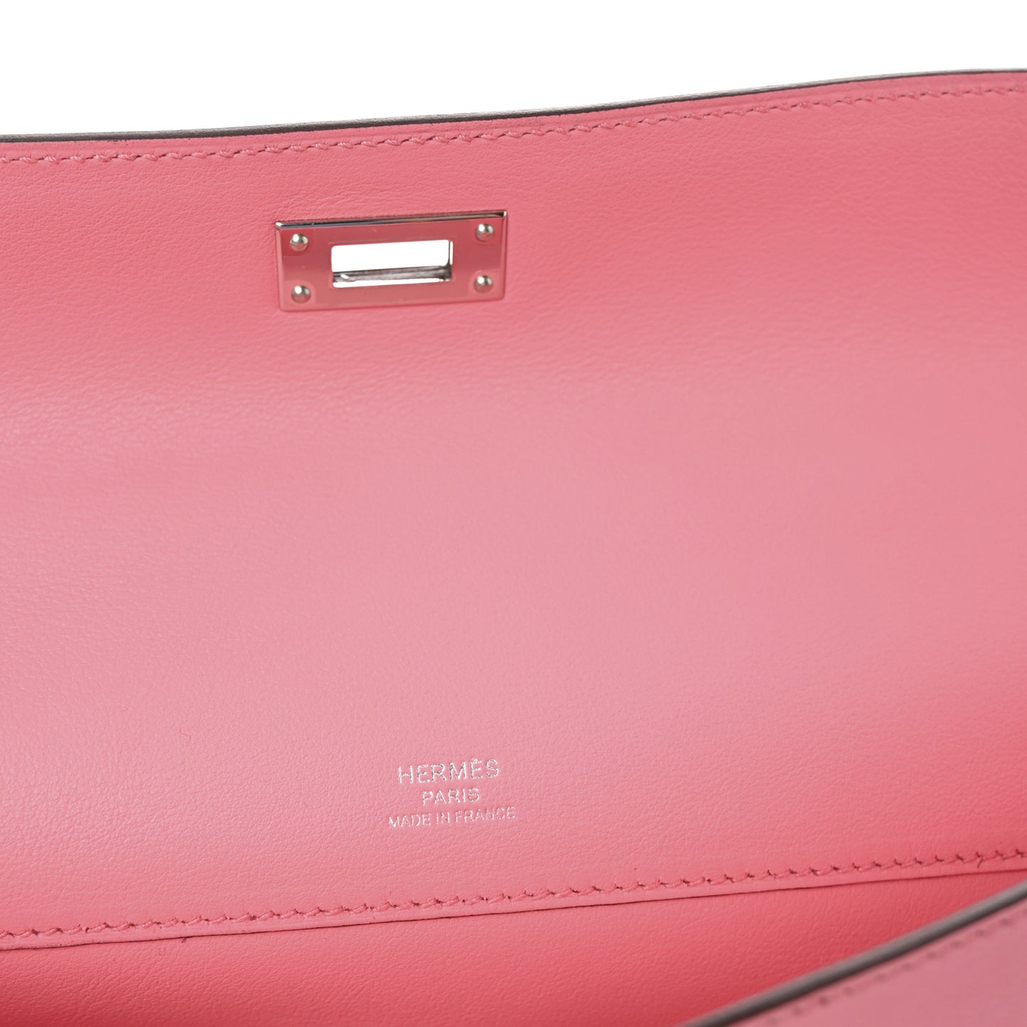 Swift Kelly Cut Clutch Pochette Rose D'Ete