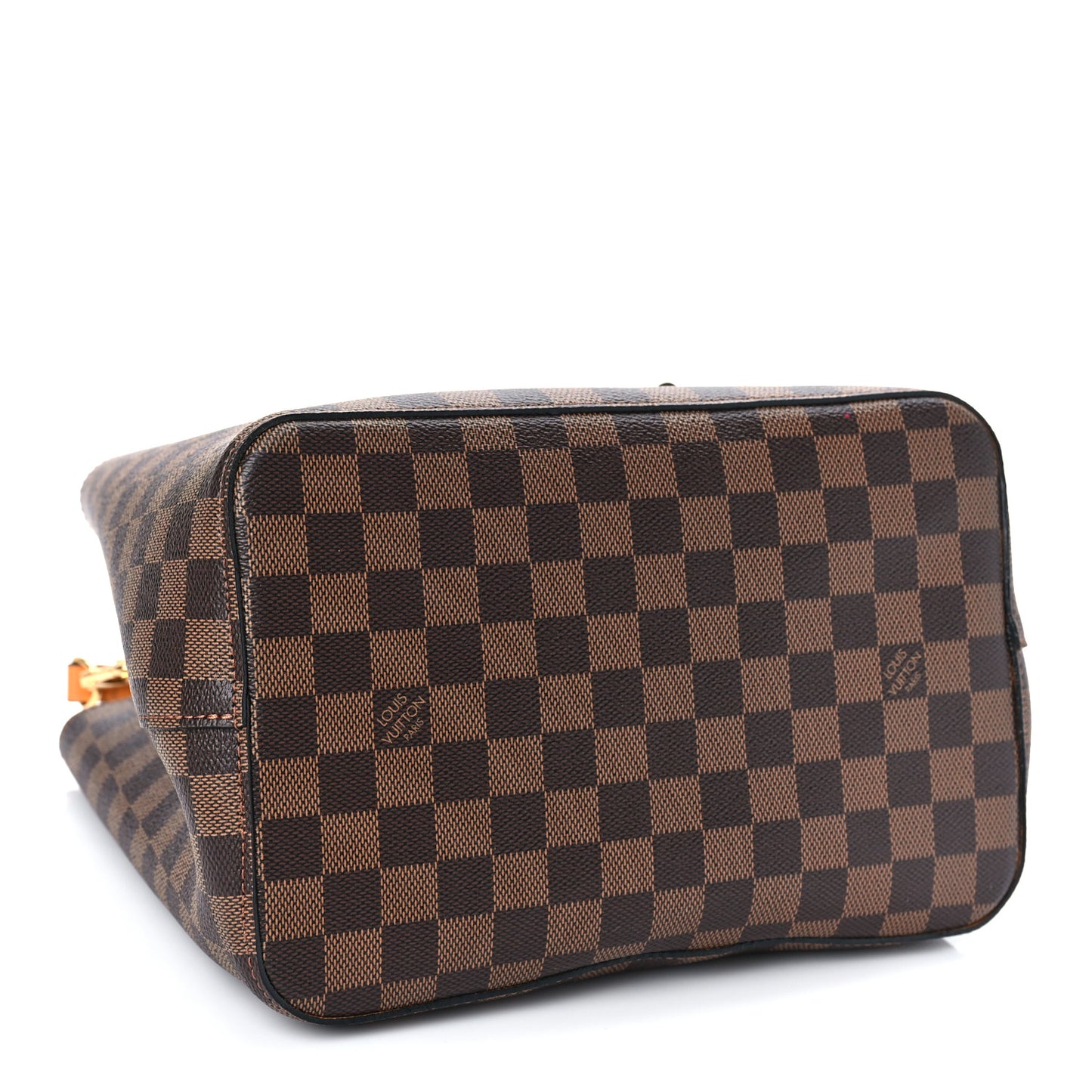 Damier Ebene Neonoe MM Safran