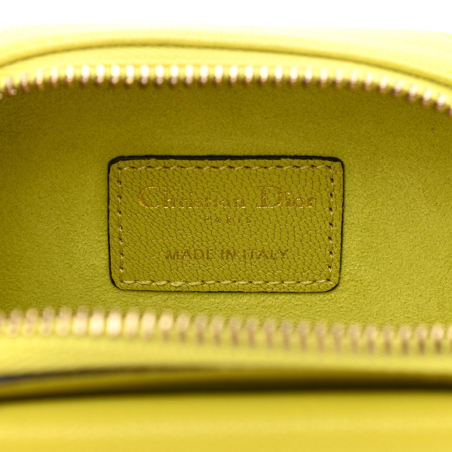 Goatskin Mini Saddle Shoulder Strap Pouch Lime