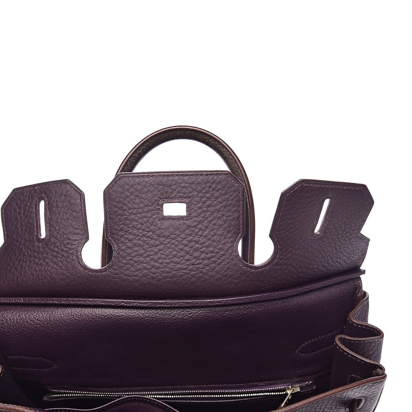 Taurillon Clemence Birkin 30 Raisin