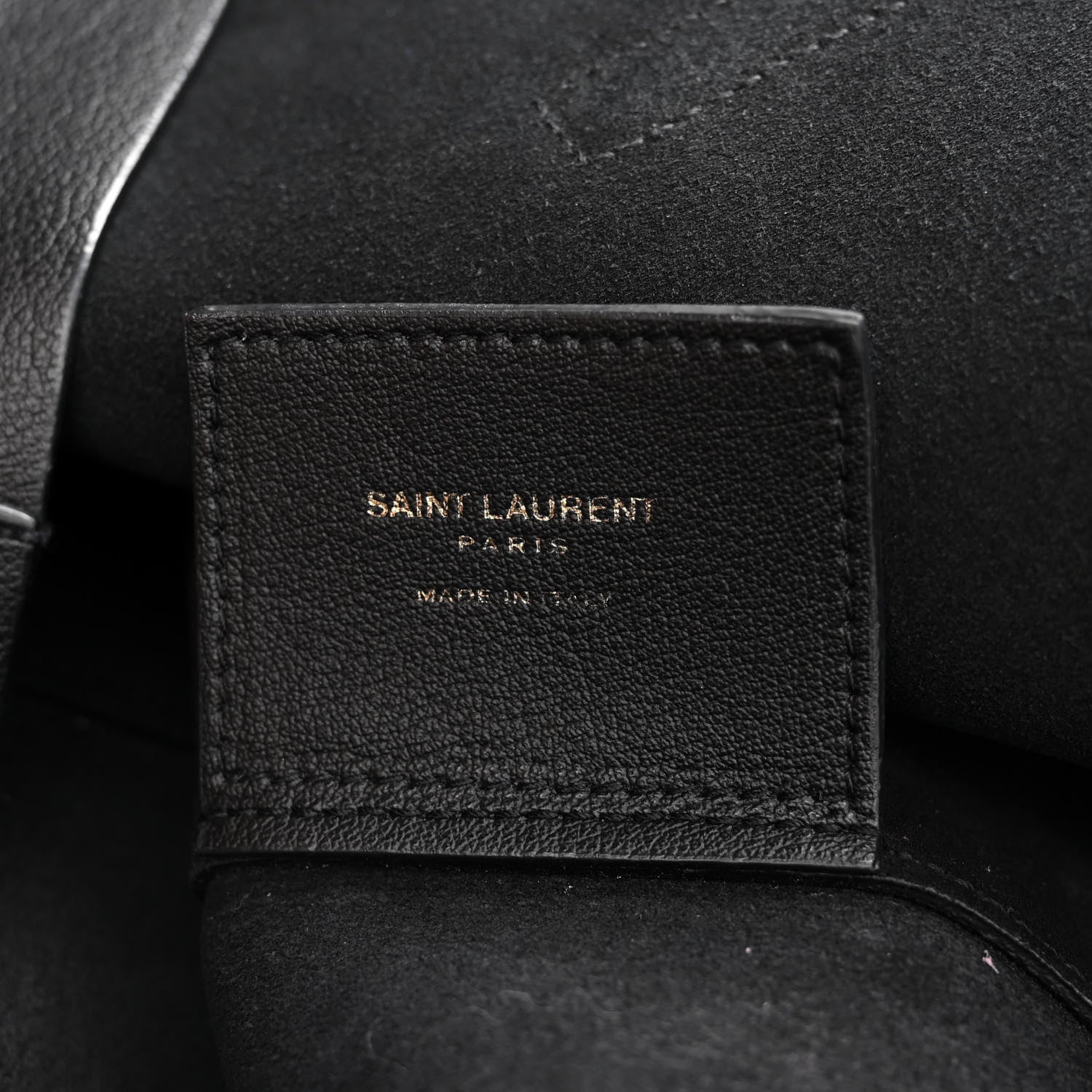 Saint Laurent Calfskin East West Shopping Tote Black 7 of 11