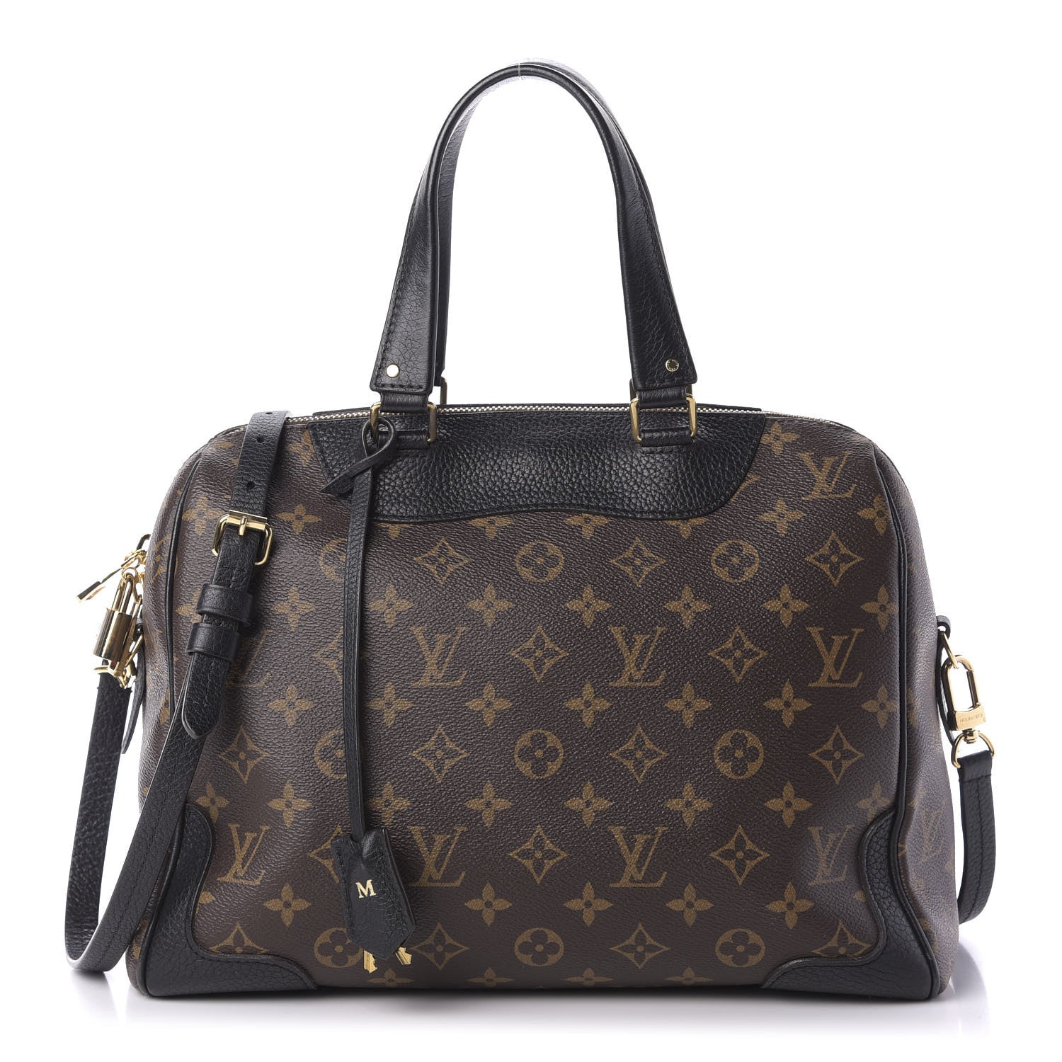 Louis Vuitton Monogram Retiro NM Black 1 of 11