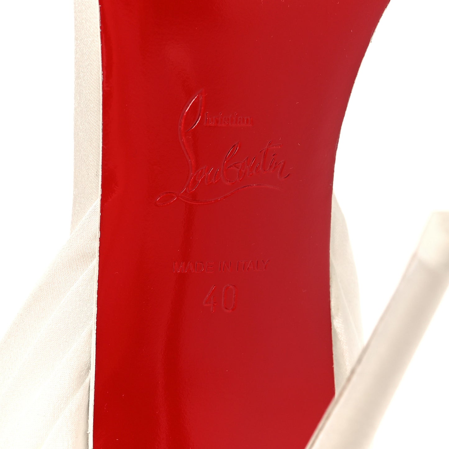 Satin Sandale Du Desert 100 Sandal 40 Off White