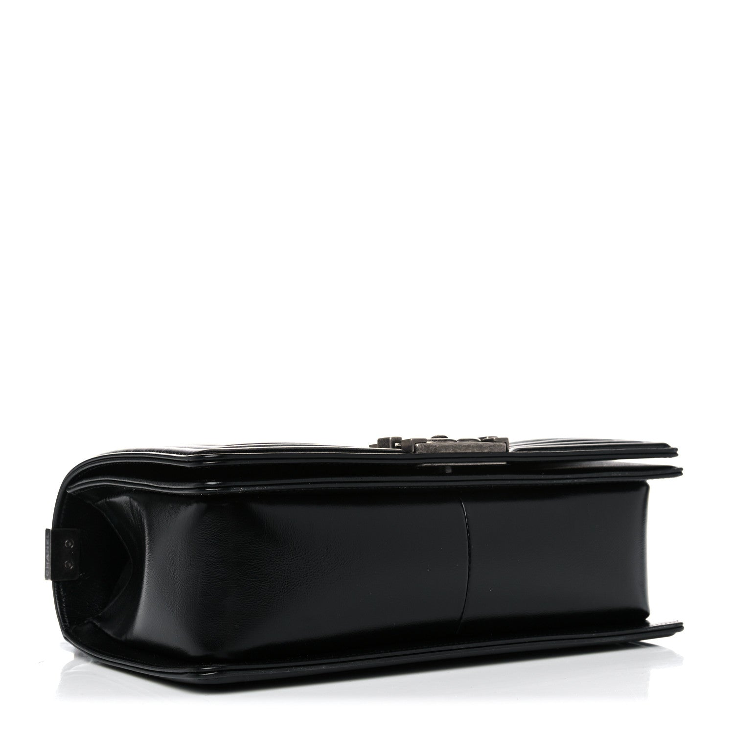 Chanel Metallic Glazed Calfskin Medium Boy Flap Pink Black 4 of 13