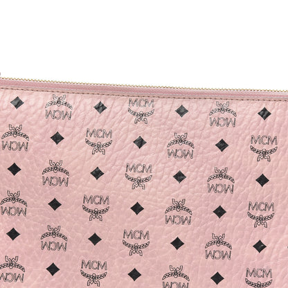MCM Visetos Medium Crossbody Pouch Soft Pink 10 of 10