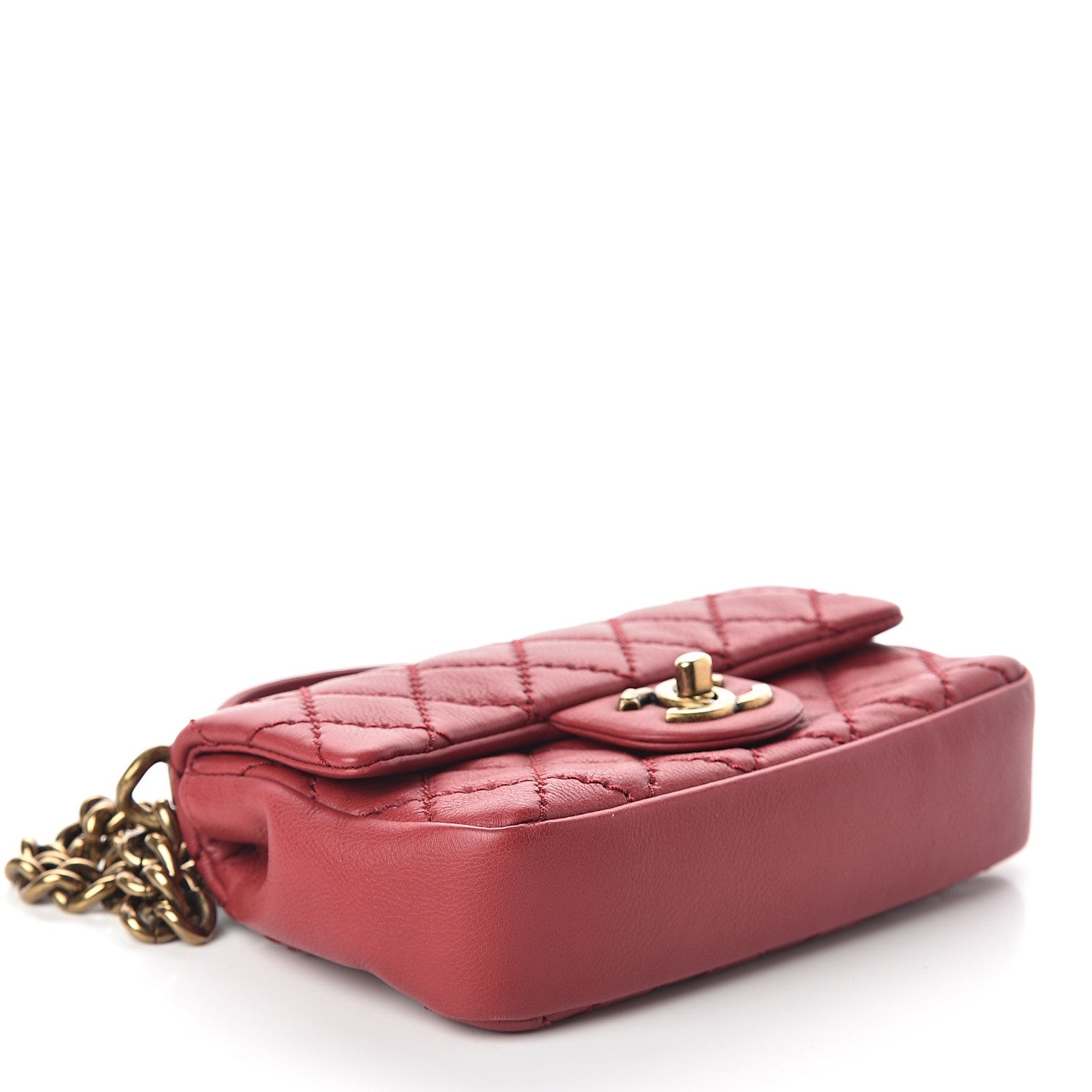 Chanel Calfskin Quilted Mini Urban Day Flap Red 3 of 8